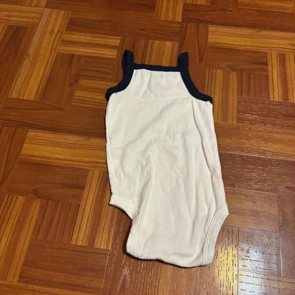 Carters All American Girl Tank‎ Bodysuit Size 3-6 Months